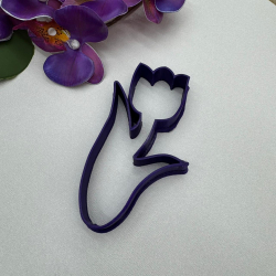 Вырубка Тюльпан, 10 см ТМ Лавка кондитера Изображение Вырубка Тюльпан, 10 см ТМ Лавка кондитера